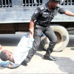 #RevolutionIsNow, Arrest, right