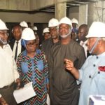 Akpabio inspects NDDC Building