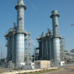 Gas fired power plant