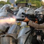 police, shoot, army, camouflage,
