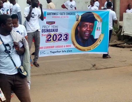 Ondo Youths, Osinbajo