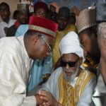 Bauchi State Governor, Sen Bala Mohammed with Sheikh Dahiru Usman Bauchi during the special prayers