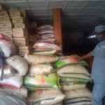 Customs seize rice trailers, Customs seizes textile materials, Seized goods by Nigeria Customs