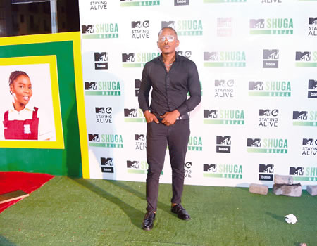MTV Shuga , vector tha viper, red carpet show, molade memorial