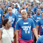 medical test, fitness walk and medical outreach, public health,