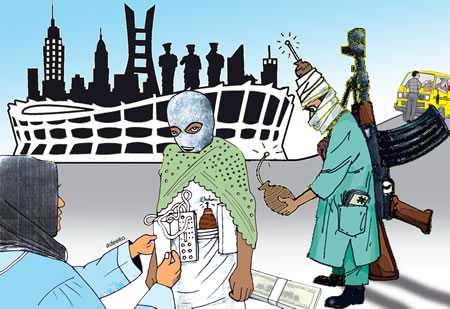 Lagos, swirl, arrest of the boko haram, boko haram members, boko haram