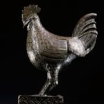 statue,Bronze cockerel, Benin, Museum,