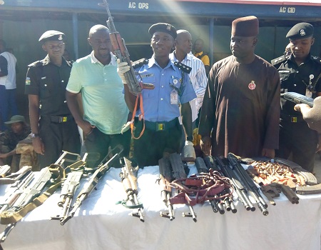 Police, suspects