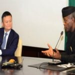 Jack Ma, Alibaba, VP Osinbajo,