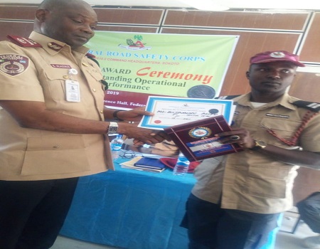 FRSC, Sokoto, corruption, staff, award