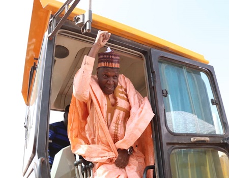 Gombe, road construction,