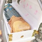 petrol, casket