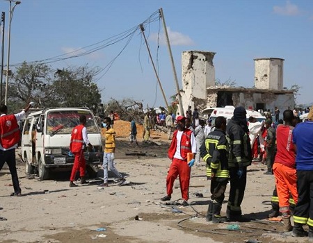 Somalia bomb blast in Mogadishu