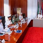Insecurity: Buhari meets security, Buhari, security chief, security architecture