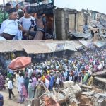 Akesan market, Fire Outbreak, Oyo State