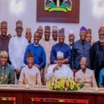 Buhari meets APC governors, Buhari meets APC governors, No plan to shift convention date, APC convention still hold February, governors, APC, No to zoning