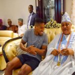 Anthony Joshua, Remo, Sagamu, Ogun state, courtesy visit