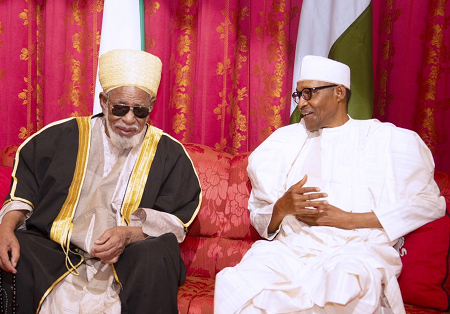 President Muhammadu Buhari, Sheikh Dahiru Bauchi