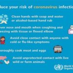 spread of coronavirus