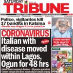 Our front page today 29th February