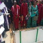 Senator Akinfenwa's burial