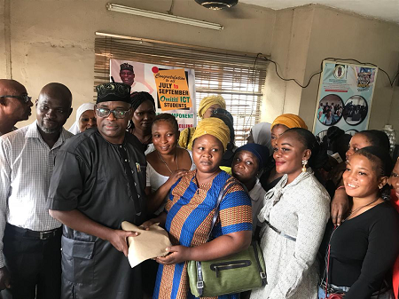 Lawmaker, empowerment, Mushin community