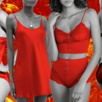 Valentine, lingerie, cakes, roses