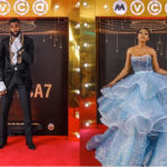 BBNaija Pepper Dem stars, Mercy Eke and Mike Edwards, win Best Dressed Award at 7th AMVCAs