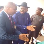 Mauritius disclose plans The Governor of Bayelsa State, Senator Douye Diri, during his visit to the NDUTH Covid-19 Isolation Center, on Wednesday, in Okolobiri, Yenagoa LGA