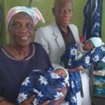 woman delivered of twins