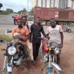 youths, motorcycles, arrested,