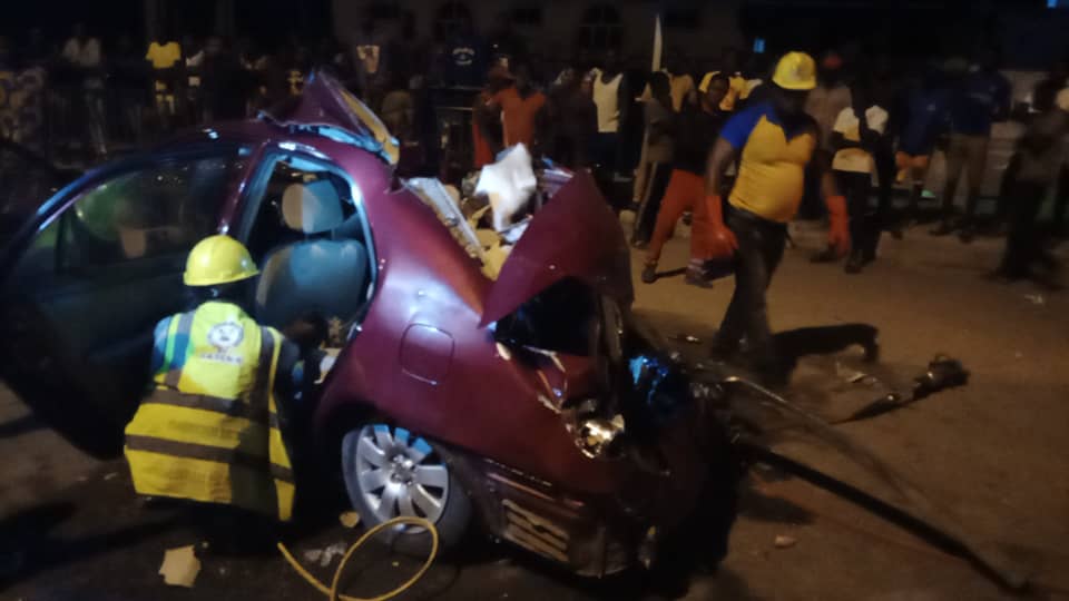 Lagos, car accident