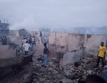 Inferno, Lagos, fire outbreak