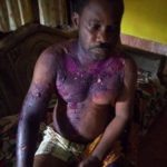 hot water, angry wife, husband. Yenagoa, bath