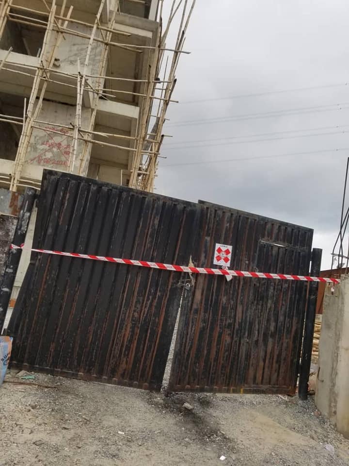 Photos Lagos Govt Seals Off 34 Buildings In Banana Island For Not