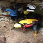 LASEMA, collapsed building, children, trapped, died,