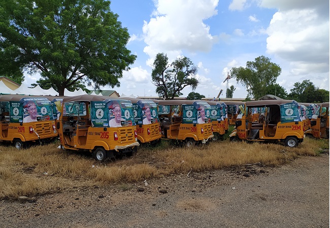 Bauchi tricycles, intracity transportation
