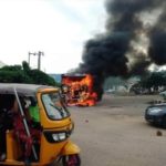 Mob sets ablaze suspected, Dangote truck in Kogi