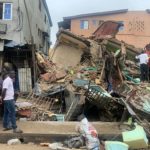 Collapsed building