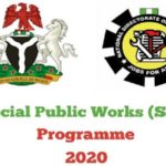Beneficiaries of FG, FG Special Public Works, Special Public Works Programme