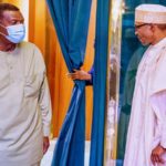Buhari Adeboye hold meeting
