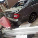 Helicopter crashes into building
