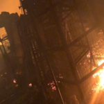 NPA, Lagos, fire, Fire outbreak destroys kiosks