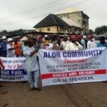 Ngige leads protest