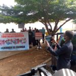 Protest at US Embassy, Abuja