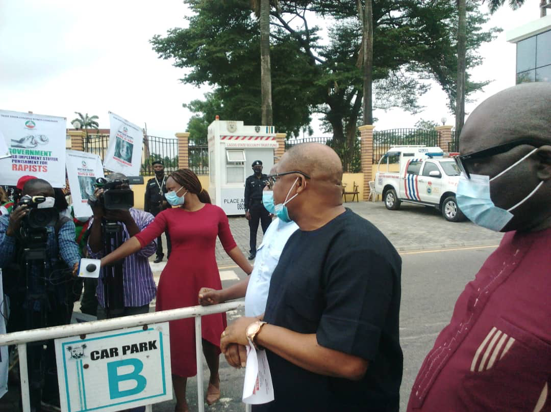 Lagos Assembly, protest , TUC women,