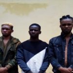 Police nab 3 men