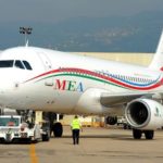 MEA landed at Lagos