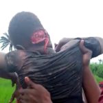 Woman macheted