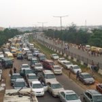 Again, #EndSARS protesters block Lagos-Ibadan Expressway